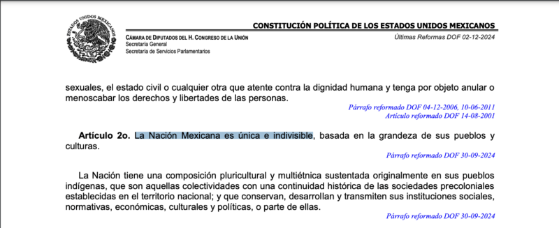 Constitución Politica